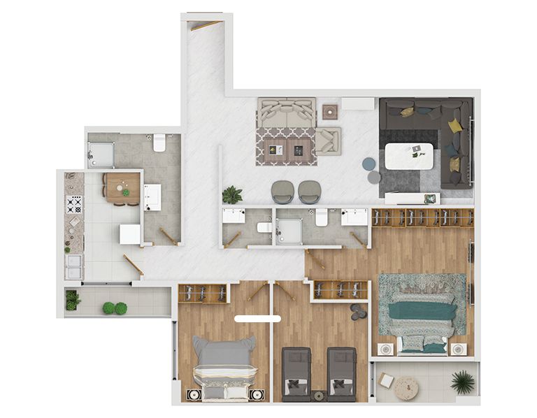 Résidence Rumaisa quartier Moujahidine